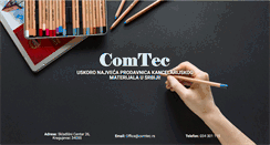 Desktop Screenshot of comtec.rs