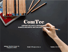Tablet Screenshot of comtec.rs
